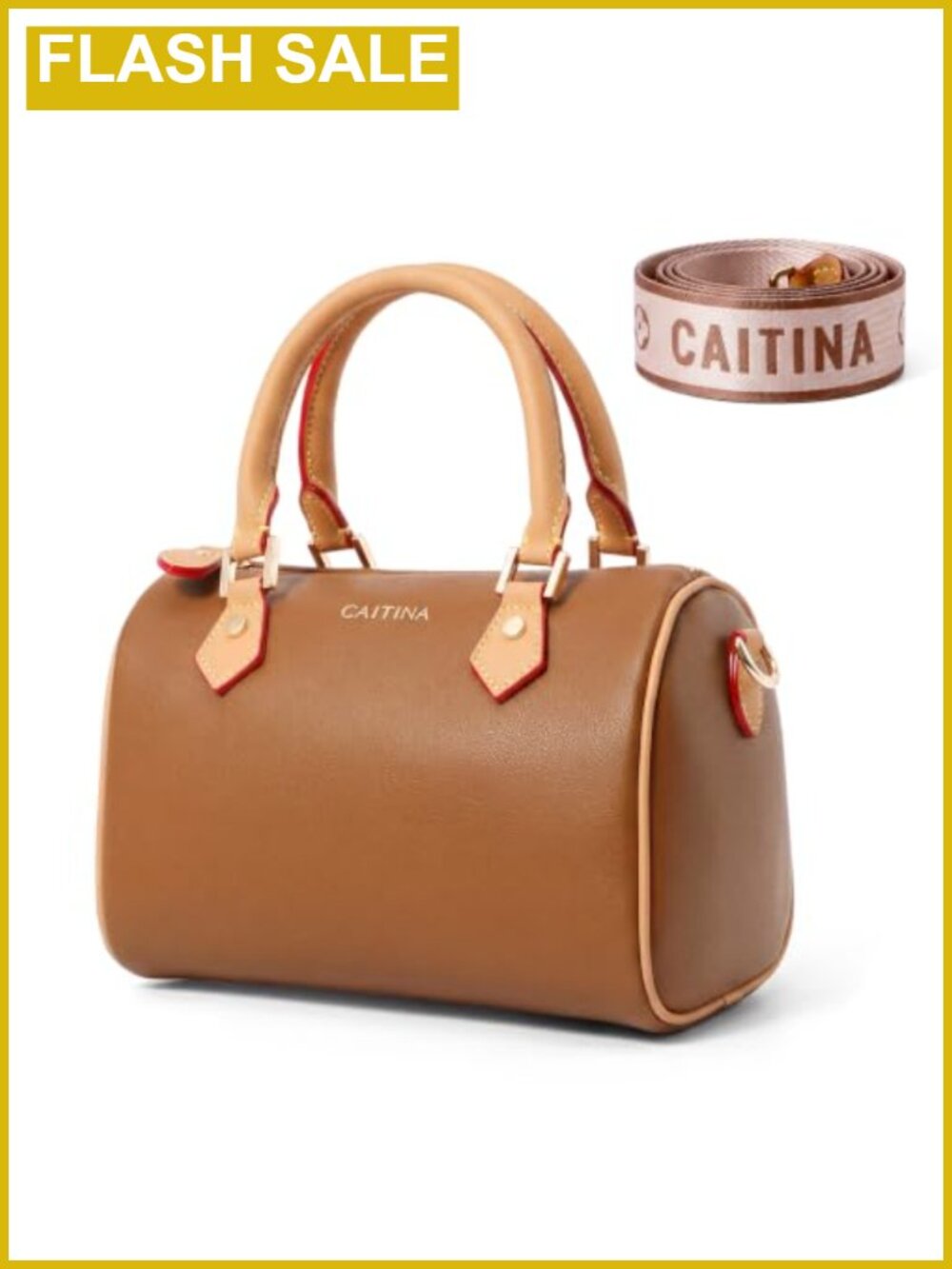 Vegan Leather Top Handle Handbag Convertible Crossbody Shoulder Bag